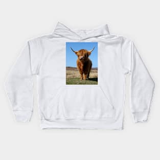 Highland Cow Kids Hoodie